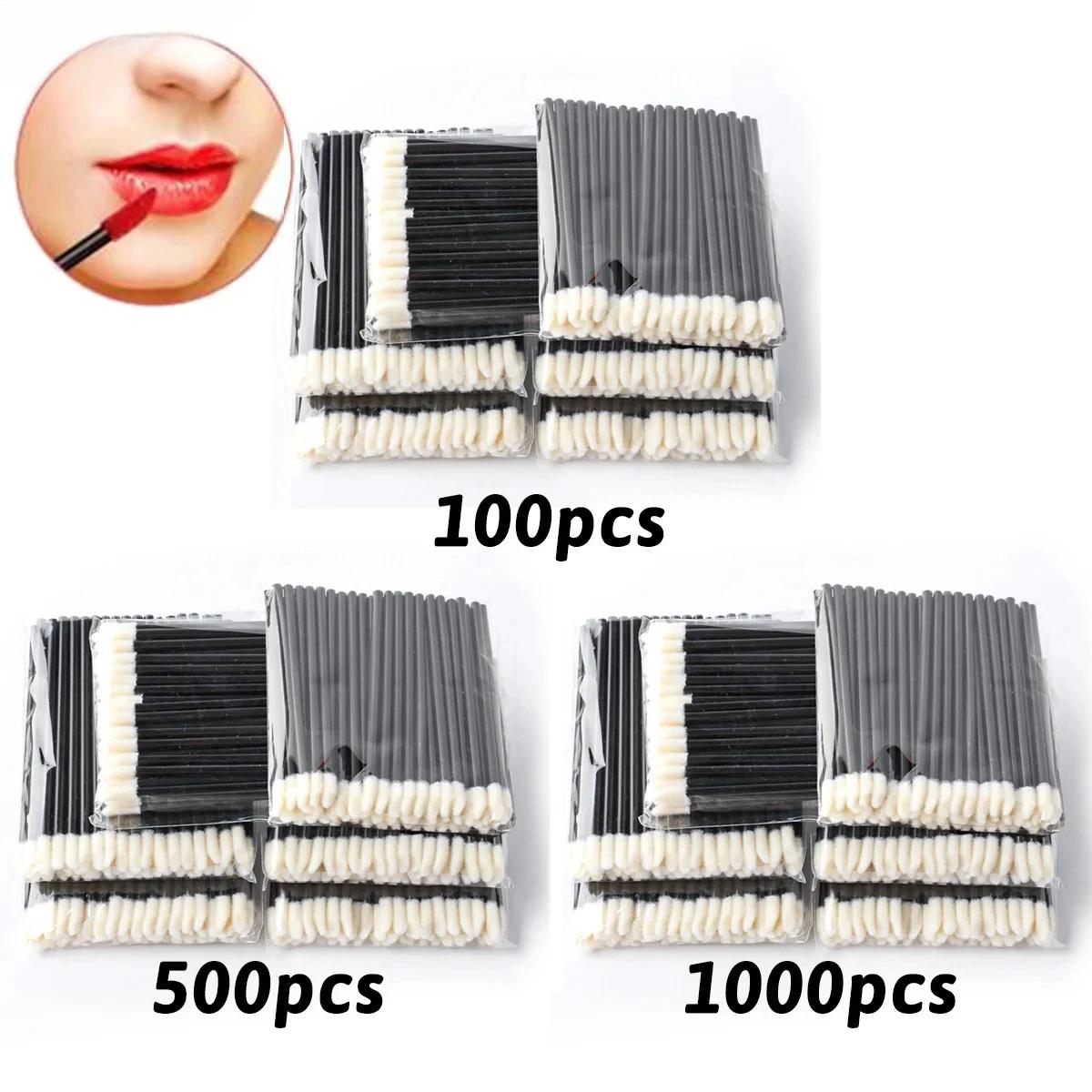 Applicateurs de pinceaux pour maquillage, baguettes pour cils, rouge à lèvres, brillant, outil de be