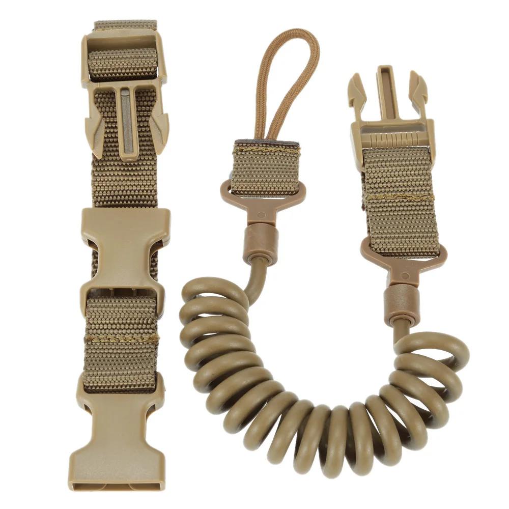 Lanière à ressort militaire polyvalente, lanière sécurisée pour odor, sangle de fusil, accessoires d