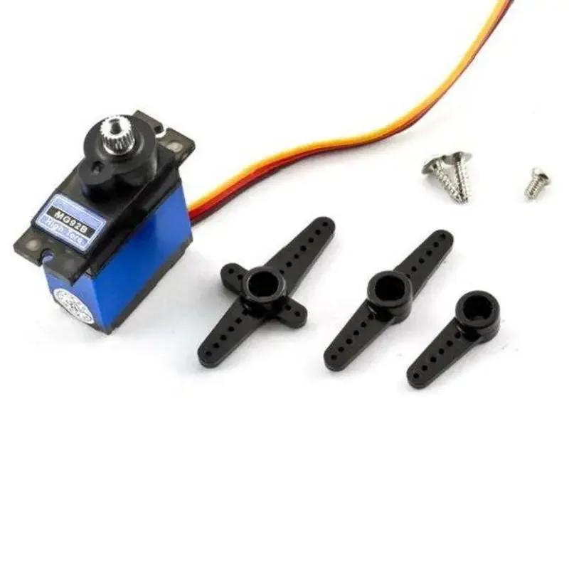 4 pièces MG92B 13.8g 3.5KG couple engrenage métallique servo numérique