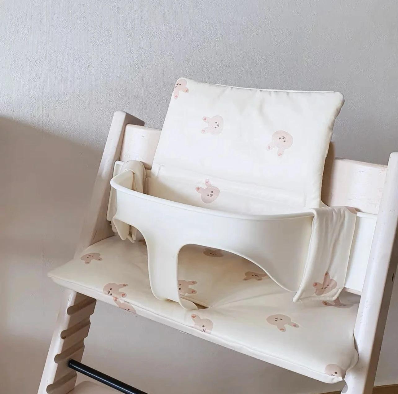 Coussin de chaise de salle à manger pour bébé, automne et hiver, Portable, antidérapant, intégré, ac