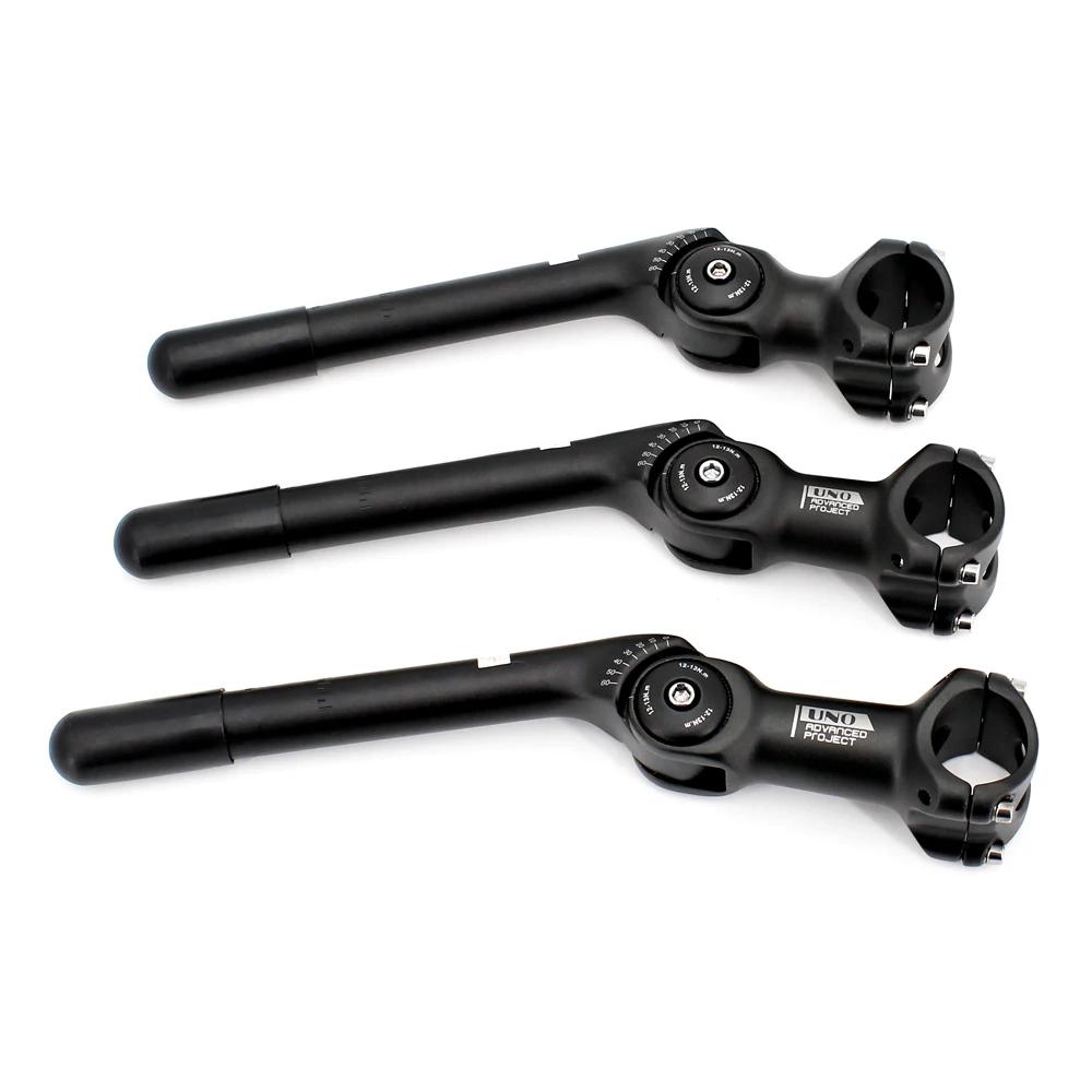 Potence de vélo réglable UNO Kalloy Quill 31.8/25.4mm pour guidon, inclinaison 0-60 degrés, pièces d