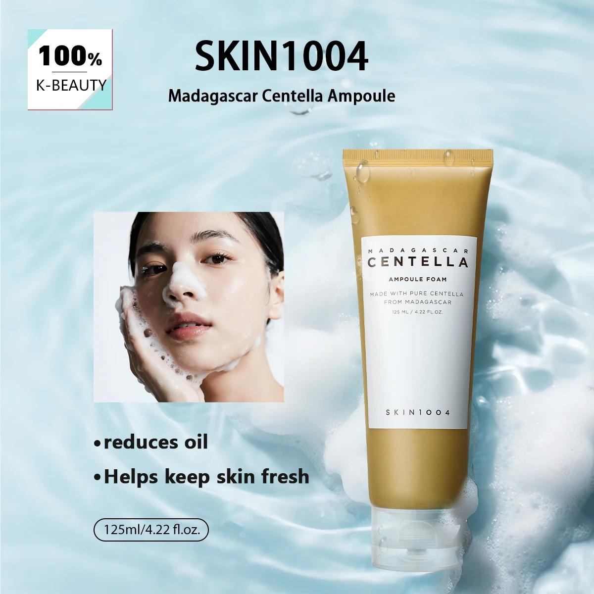 SKIN1004 Ampoule Moussante à la Centella de Madagascar, Nettoyage Doux Sans Sensation de Tiraillemen