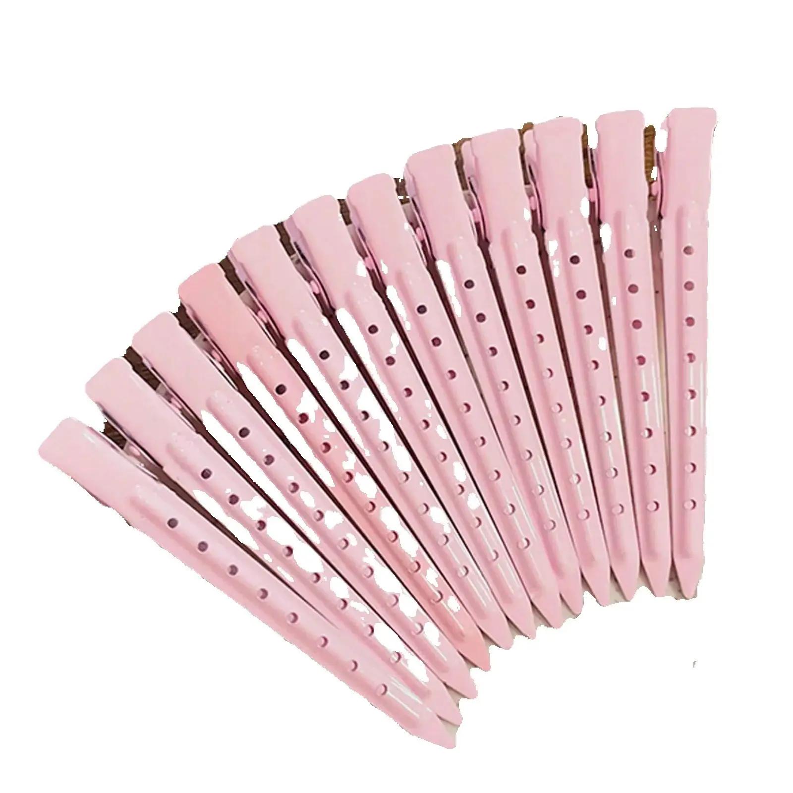 Pinces à cheveux en métal ajouré, 12 pièces, Style de rue minimaliste à la mode, matériau en alliage