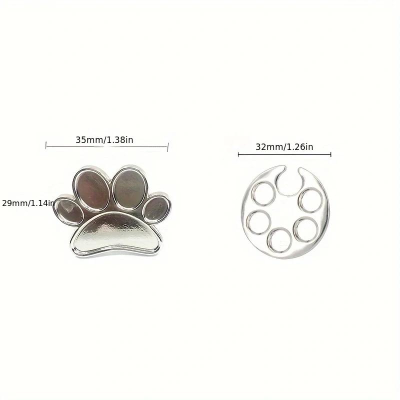 Mini anneau de mélange de Palette de couleurs pour Nail Art, conception d'empreintes mignonnes pour