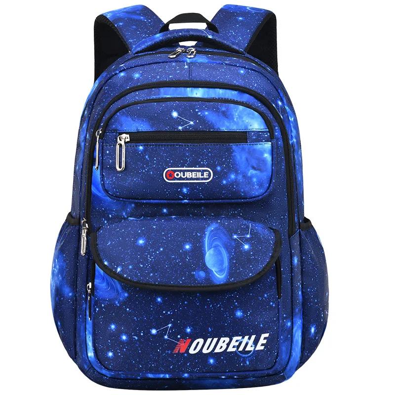 Sac à dos pour enfants mode ciel étoilé enfants sacs d'école imperméables pour garçons filles sac à