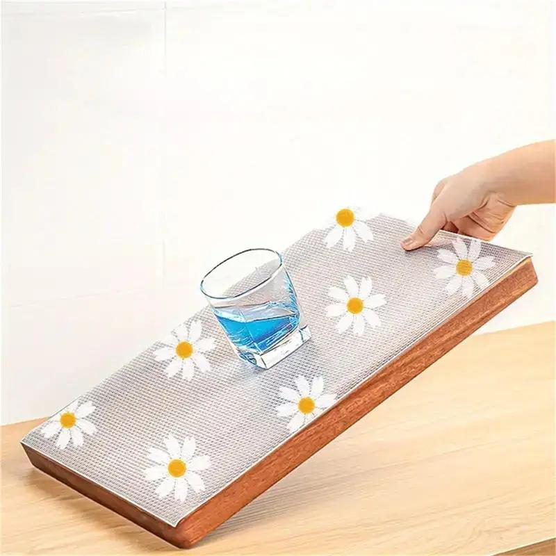 AndrShelf-Destroy Liner pour armoires de cuisine, 1 rouleau, Oligétanche, tampon de réfrigérateur, c