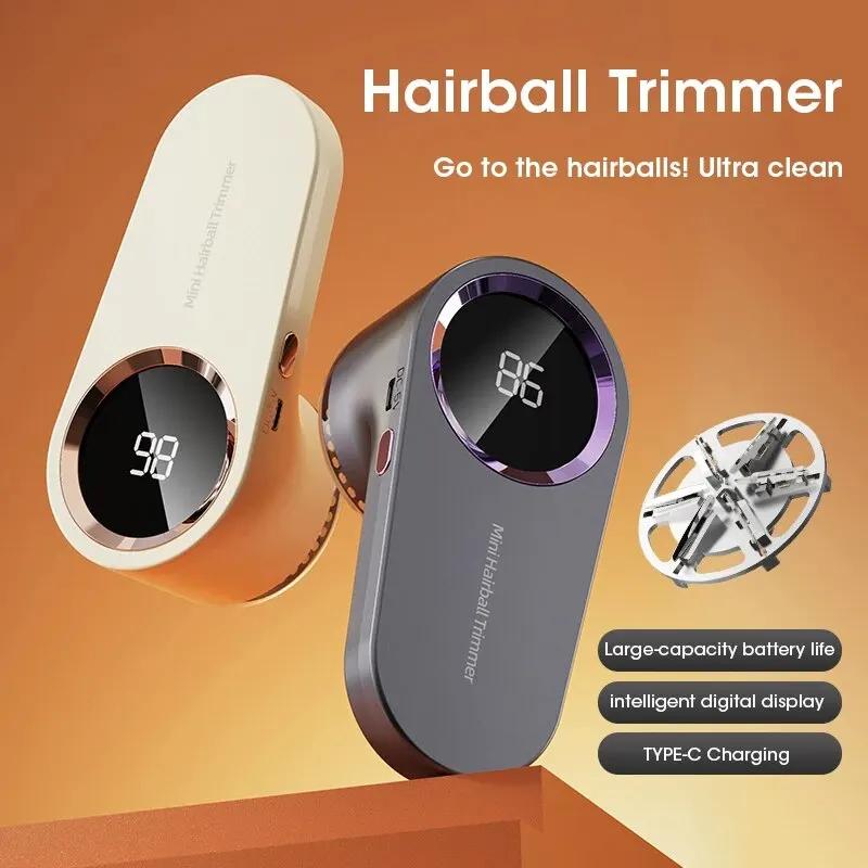 Dissolvant de peluches pour vêtements, dissolvant de peluches électrique numérique LED, Rechargeable