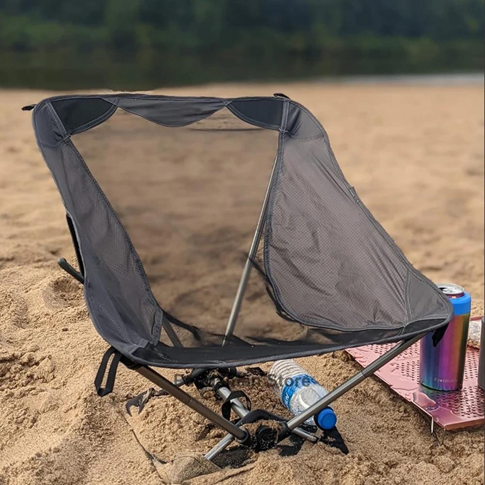 Chaise Pliante Ultra Légère pour Canoë, Camping, Randonnée - Pliable et Transportable