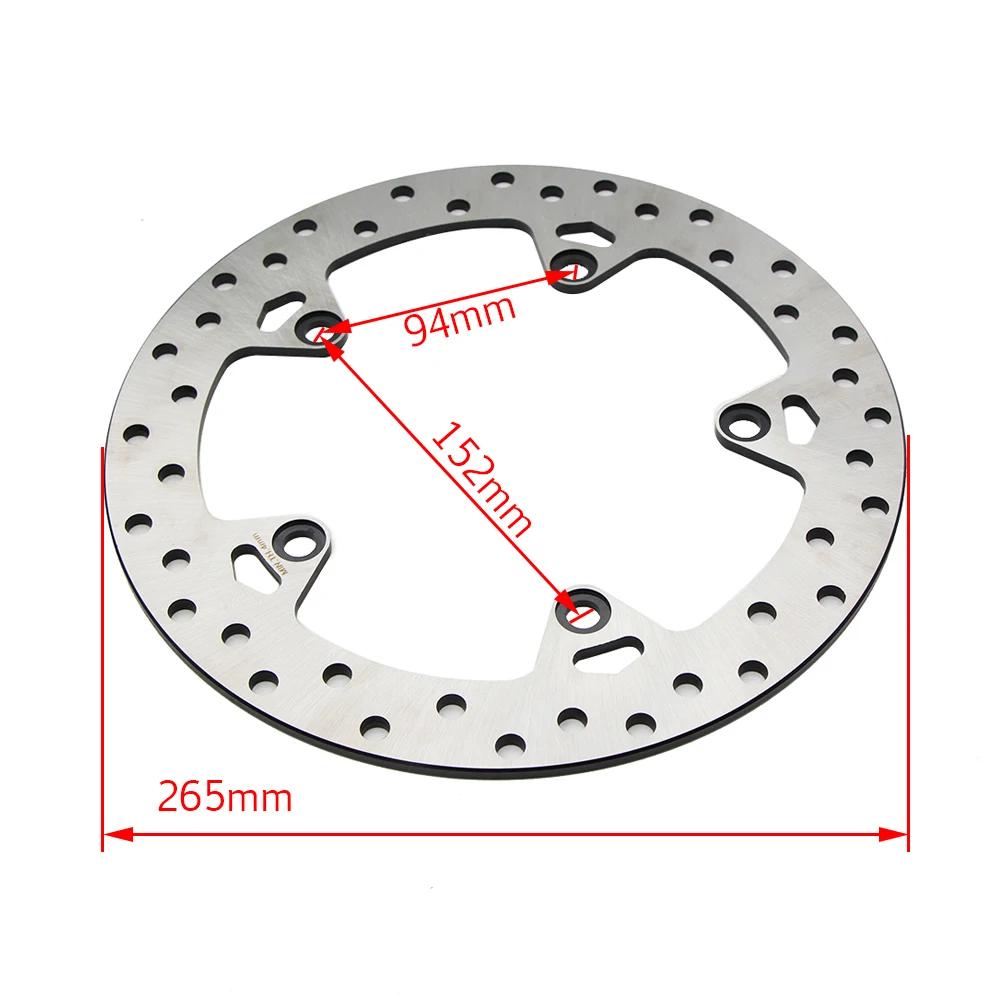 Rotor de disque de frein arrière pour moto, pour BMW F650GS F700GS F750GS F800GS F850GS F800R F800GT