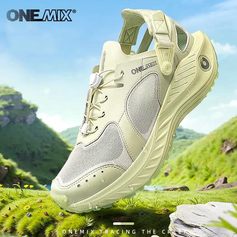 ONEMIX – chaussures d'été pour l'extérieur, pour hommes et femmes, respirantes, antidérapantes, à se
