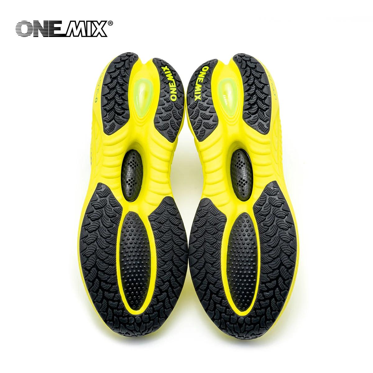 ONEMIX – chaussures de course sur route pour hommes, baskets d'été en maille respirante, chaussures