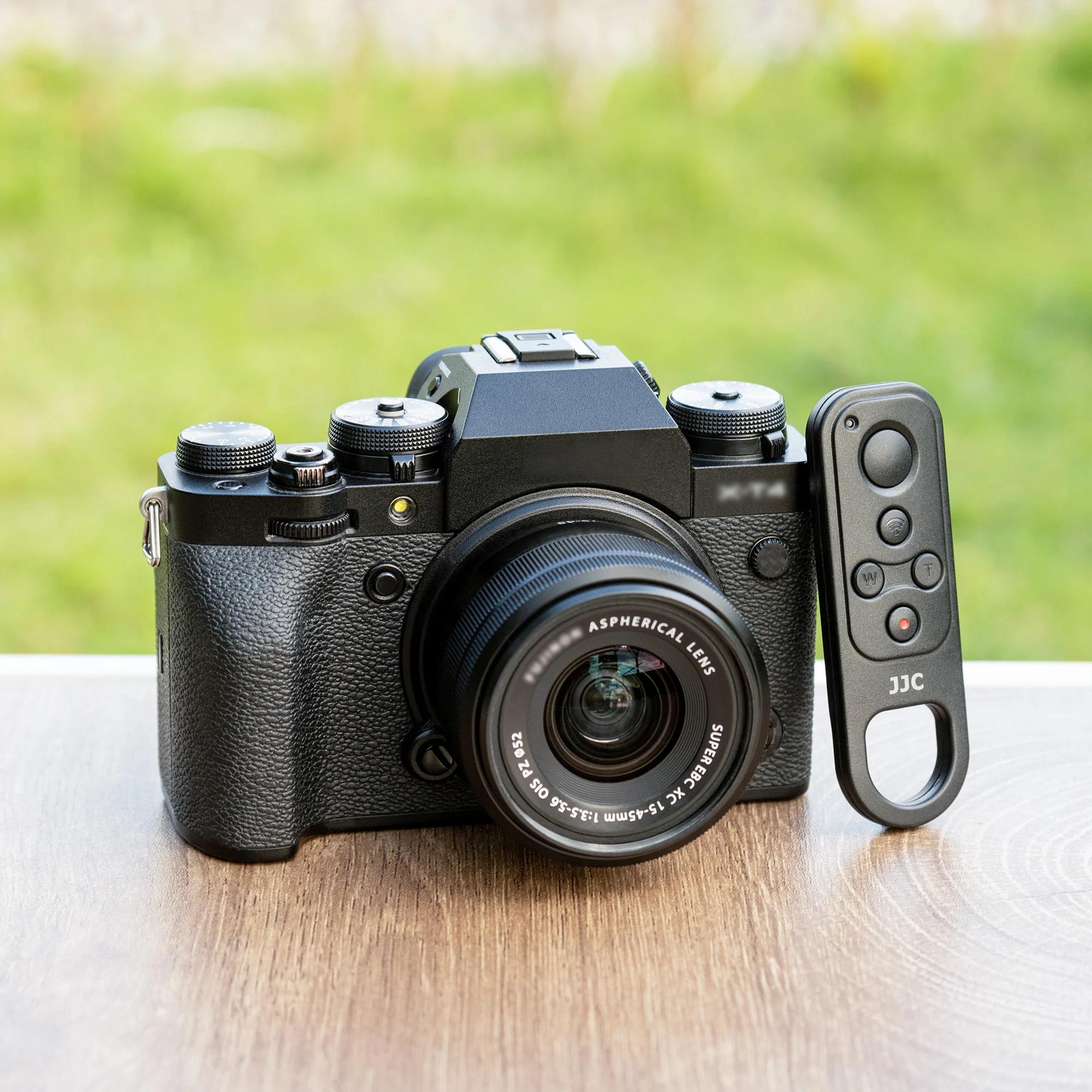 JJC télécommande sans fil Bluetooth pour Fujifilm Fuji XT50 X100VI X-S20 X-T5 X-T4 X-T3 X-T30 II X-T