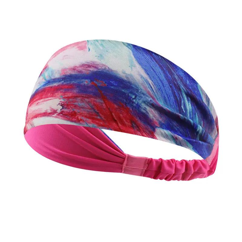 Bandeau de sport coloré doux et confortable, bandeau de mode pour Yoga, Pilates, Fitness, course à p