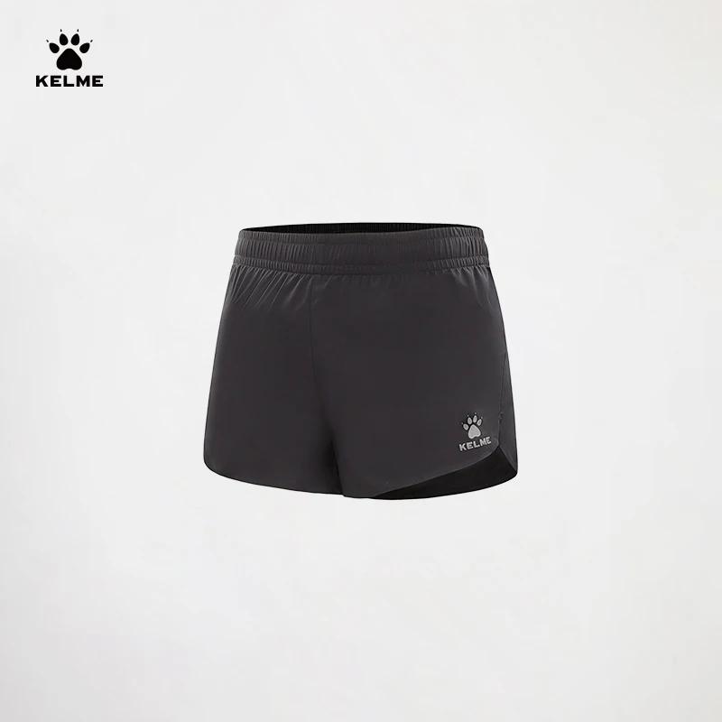 Kelme-Short d'entraînement tissé pour homme, respirant, marathon, fitness, athlétisme, course à pied