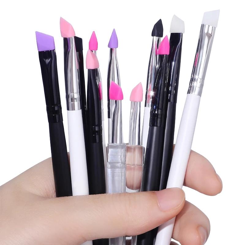 Brosse de levage de cils en Silicone, outil de séparation de stratification des cils, fourniture d'e