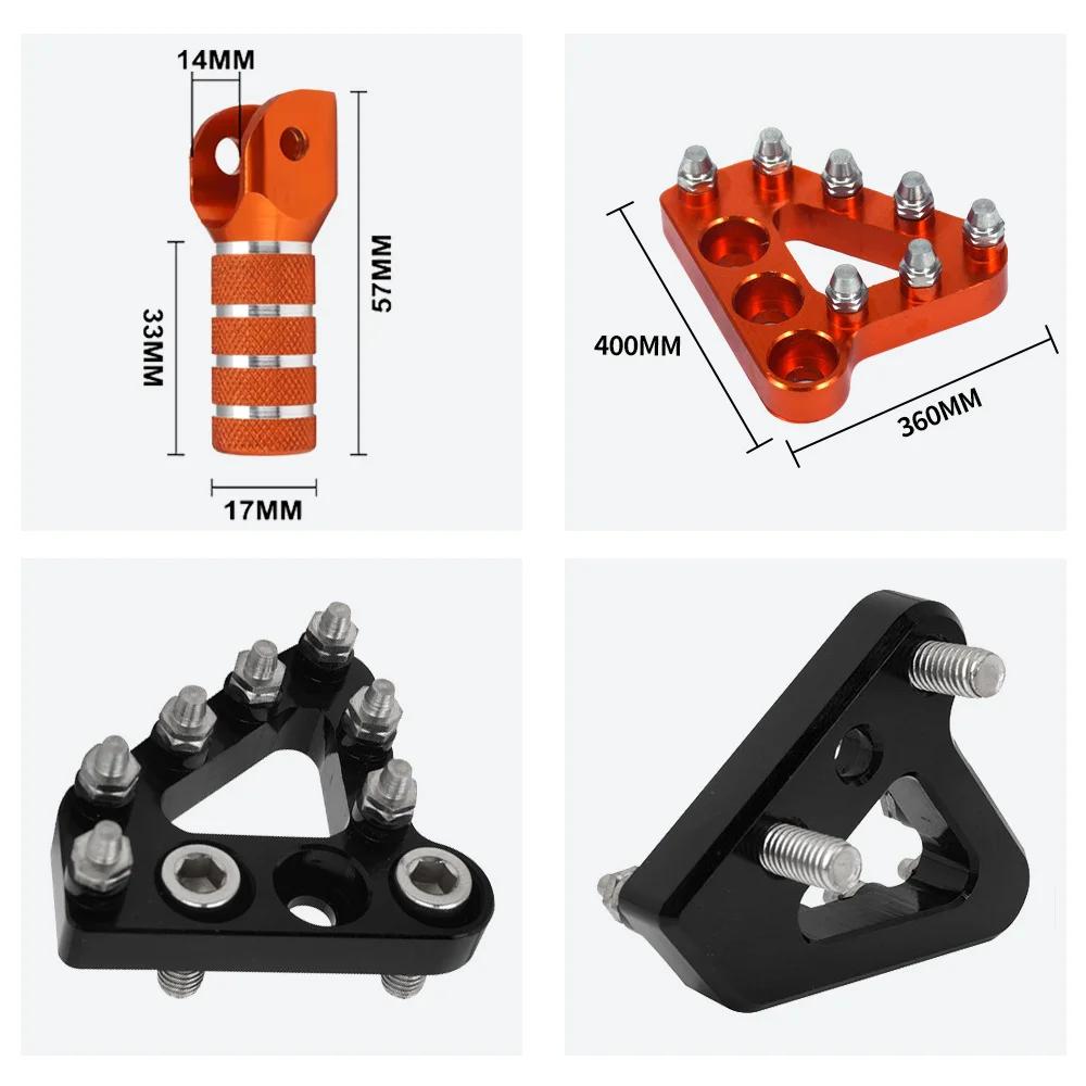 Embouts de pédale de frein arrière CNC pour moto, pour KTM EXC EXCF SX SXF XC XCF XCW SMR LC4 125 15