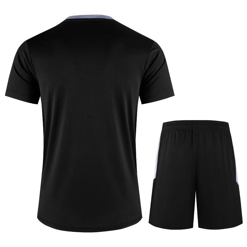 CHRLCK – vêtements de Fitness en soie glacée, T-shirt à séchage rapide, costumes unisexes à manches