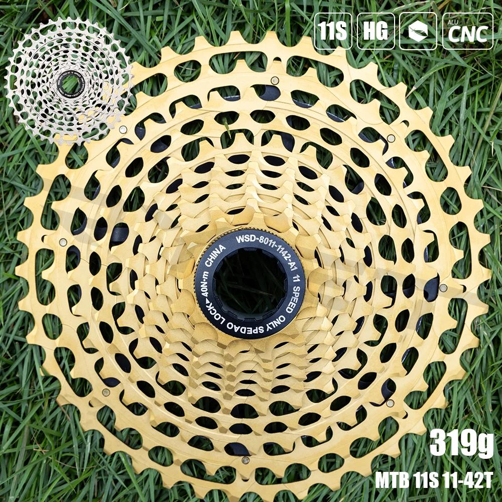 SPEDAO-Cassette de vélo SLInter, 11V 11-42T HG 11 s, livraison CNC k7 11V pour VTT GX bronchNX M8000