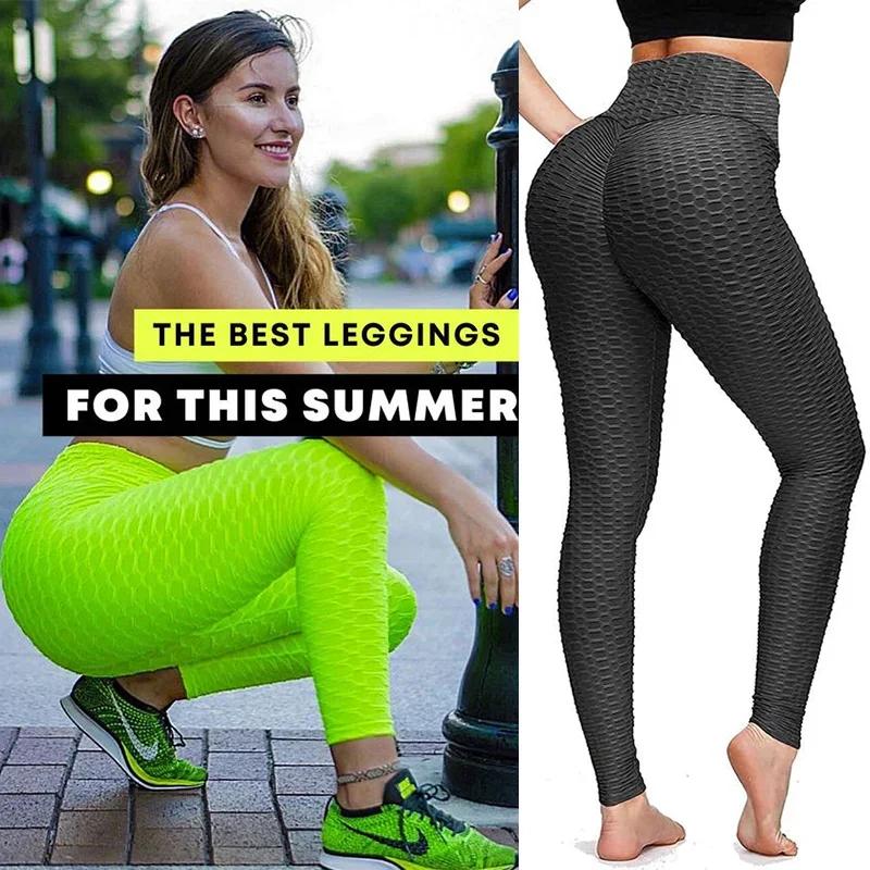 Leggings Push Up mode femme Sport Fitness taille haute Leggins Sexy bout à bout Scrunch entraînement