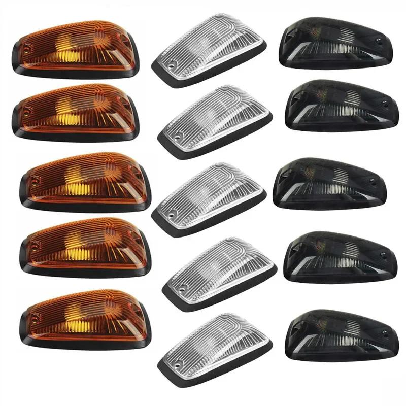 5 pièces feux de position ambre LED cabine toit feux de course pour camion SUV pour Chevy GMC 1988-2