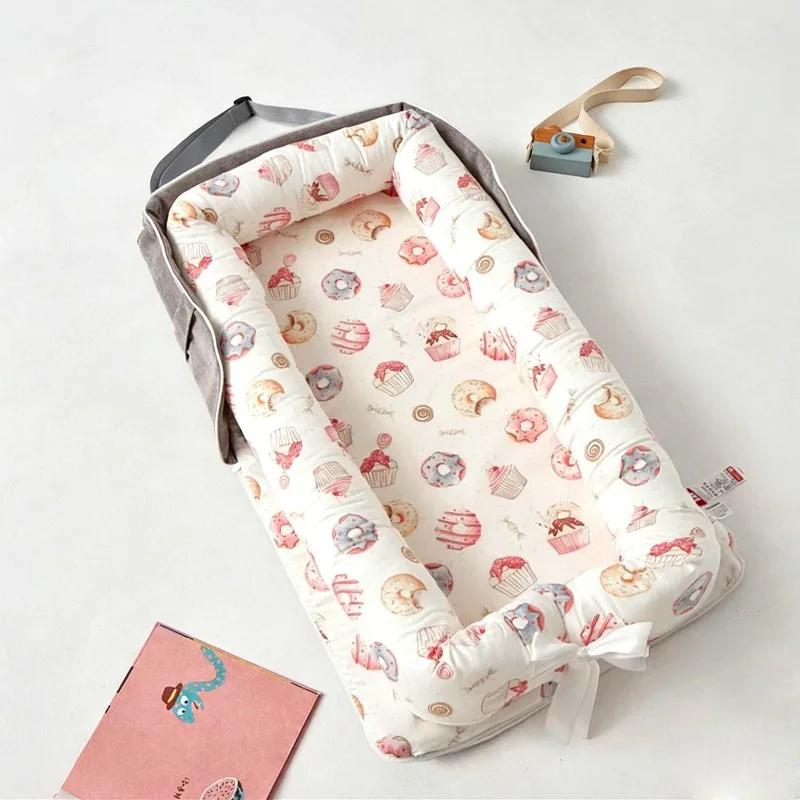 Nouveau berceau de voyage pliable pour bébé, lit d'appoint avec sac de transport pour nouveau-nés, l