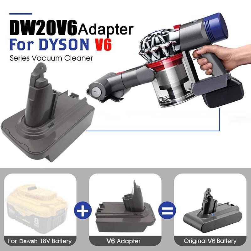 Adaptateur de batterie Li-ion MT18V6 MIL18V6 DW20V6 pour Makita BL1830 pour Milwaukee pour Dewalt ad