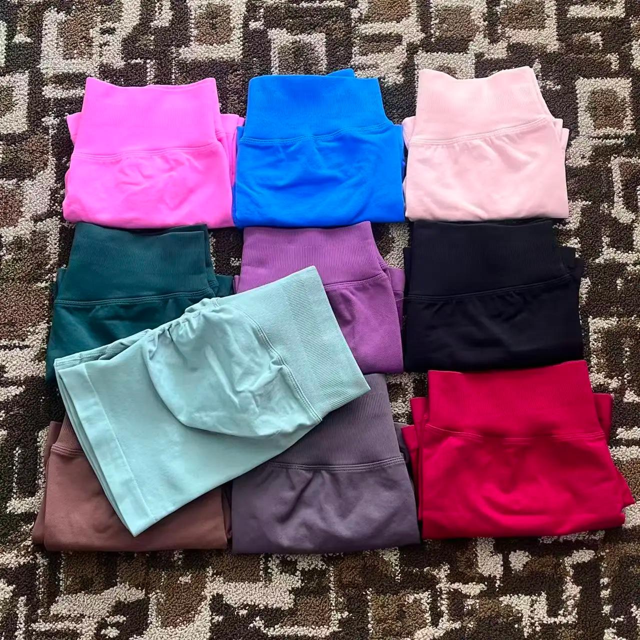 Shorts de sport pour femmes, shorts de cyclisme, shorts de yoga, leggings sans couture, taille haute