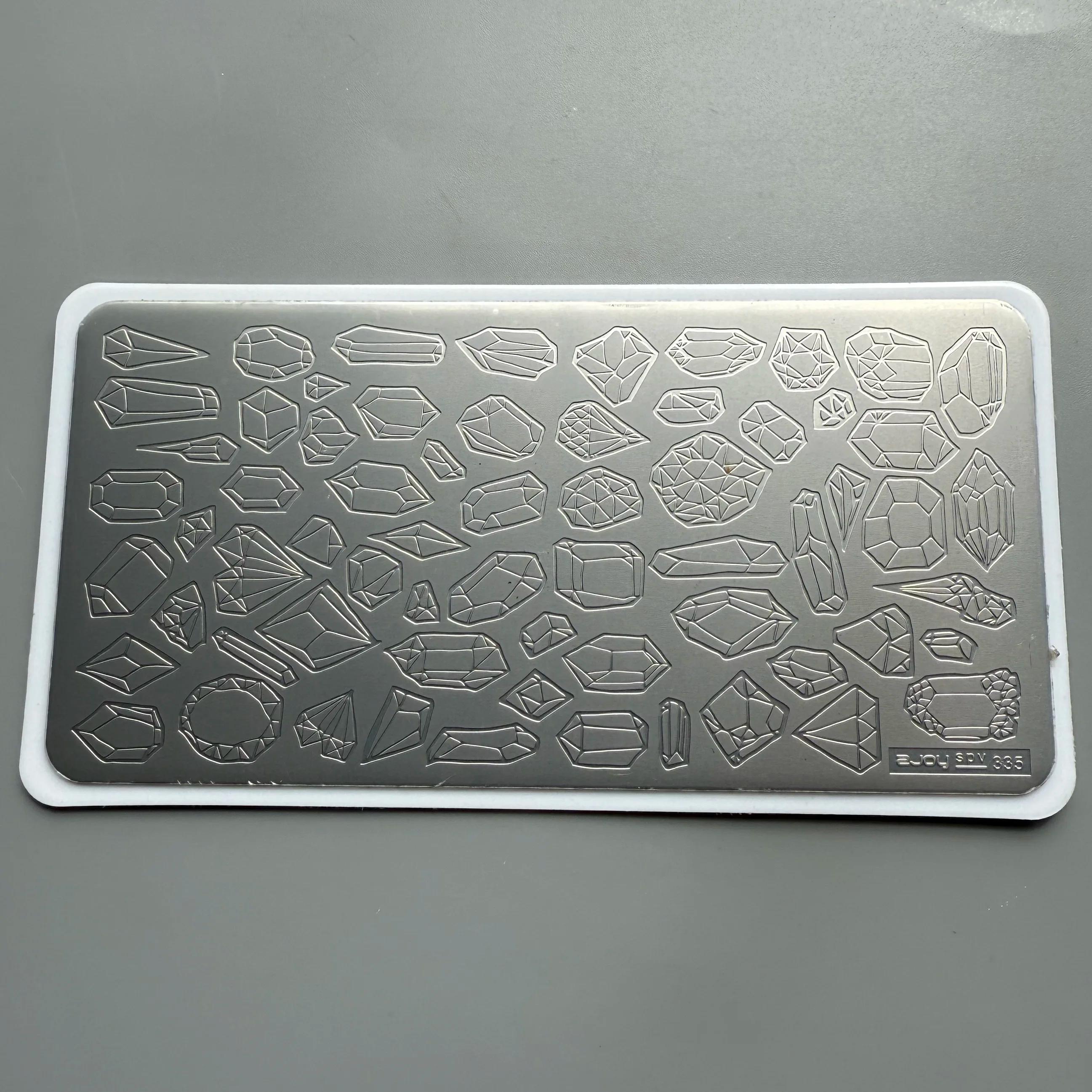 XMQ NAIL ART STAMPING PLATES CARTON GATS DOGS WATER RIPPLES IMAGE PLATE TEMPLATES
