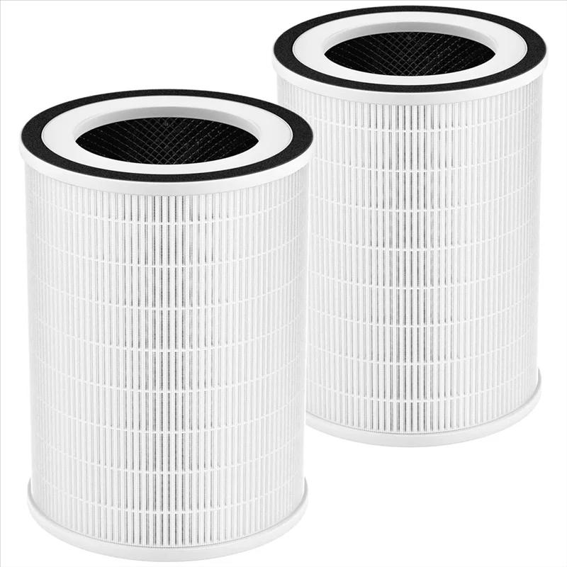 Lot de 2 filtres HEPA H13 True pour supporter ficateur d'air, compatible avec Aquoia KILO, KILOPLUS,