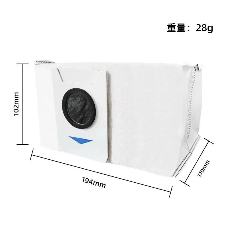 Pour Ecovacs Deebot X1 OMNI/TURBO, T10 OMNI/TURBO/X1S PRO : Boîte à poussière, brosse principale, br