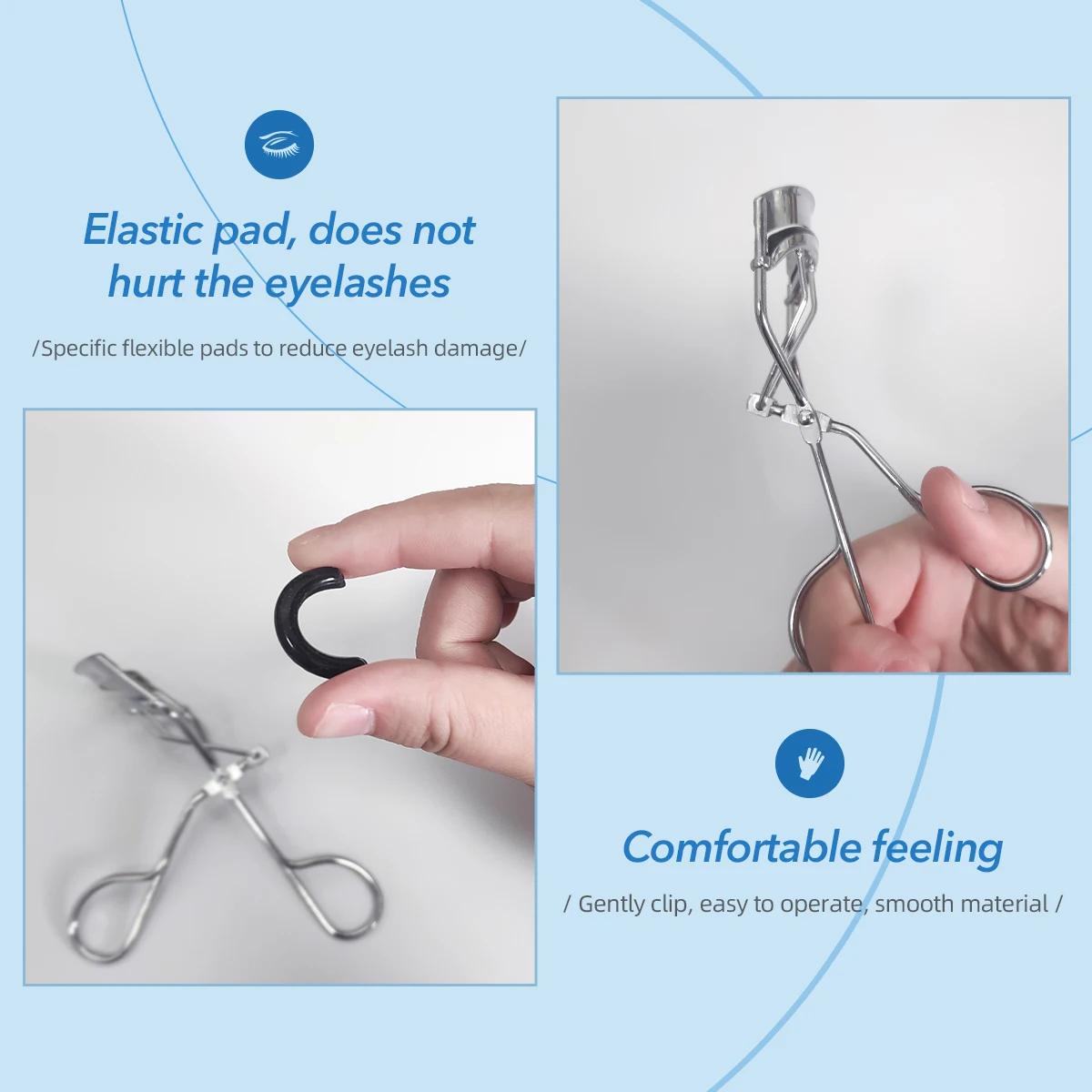 IMAGIC 1 pièces argent portable longue durée professionnel naturel Curling ne fait pas mal aux cils