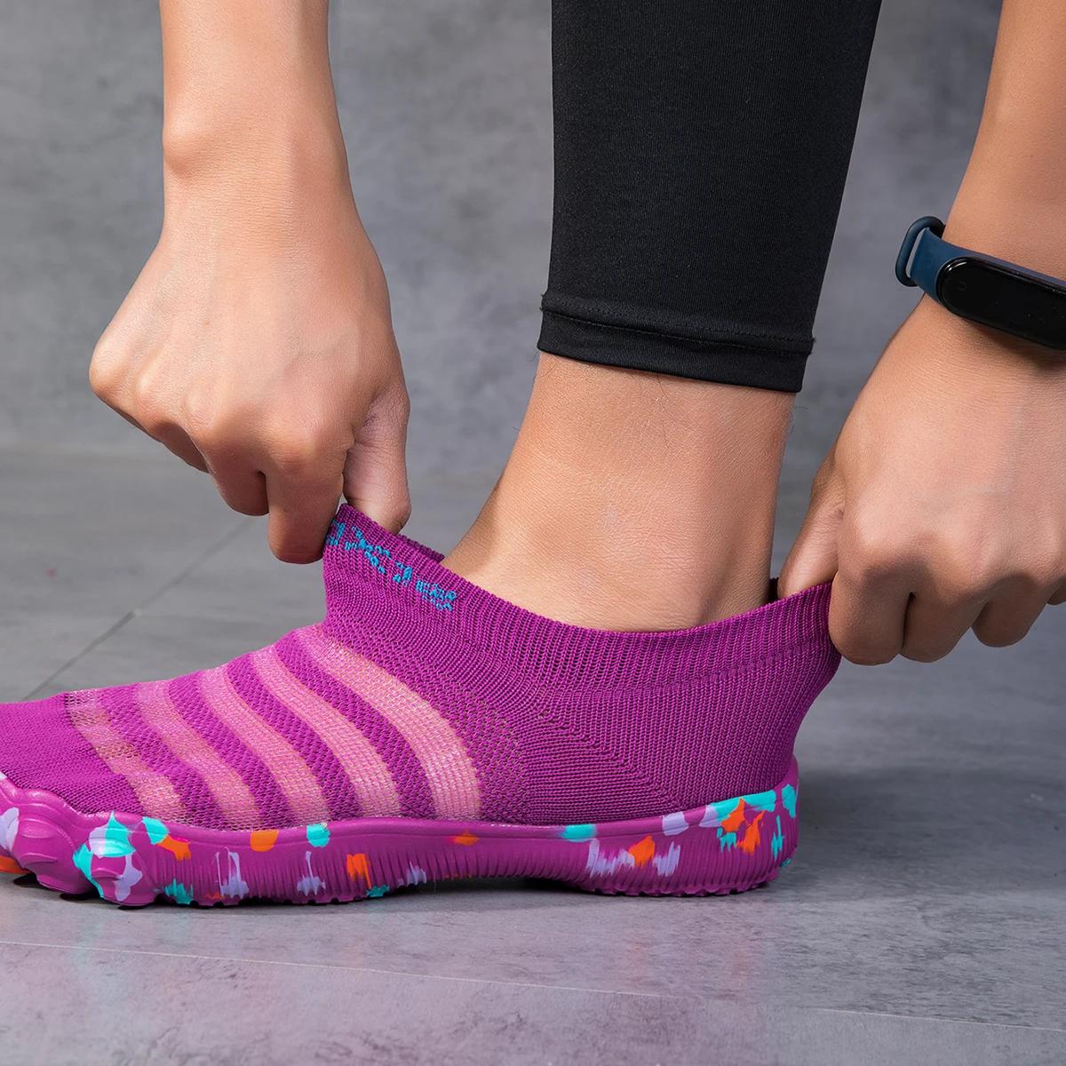 Chaussures de ski aquatique à séchage rapide, chaussures de natation légères en amont pour la plage