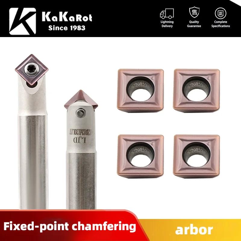 Kakarot 45 degrés point fixe chanfreinage Machine-outil support blanc CNC tour coupe adapté pour SPM