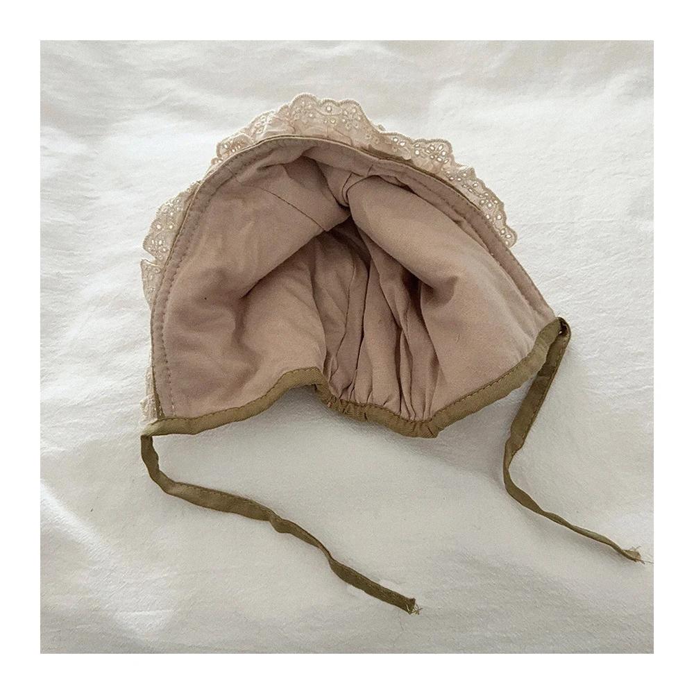 MILANCEL nouveau hiver enfants chapeau mignon épissage Floral dentelle enfants Protection des oreill