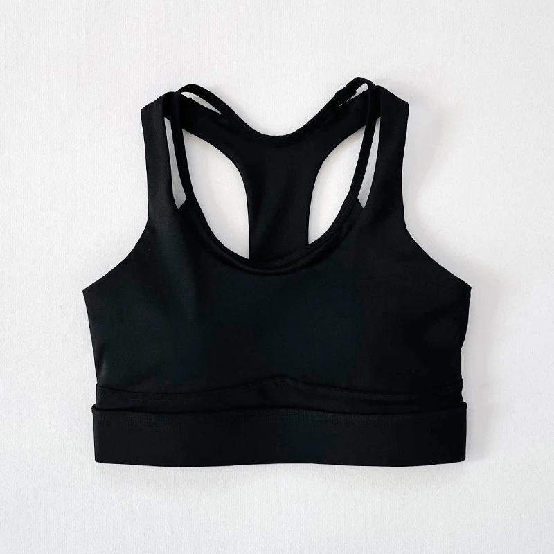 Soutiens-gorge de sport de yoga, hauts de fitness de yoga pour femmes, vêtements de sport de yoga
