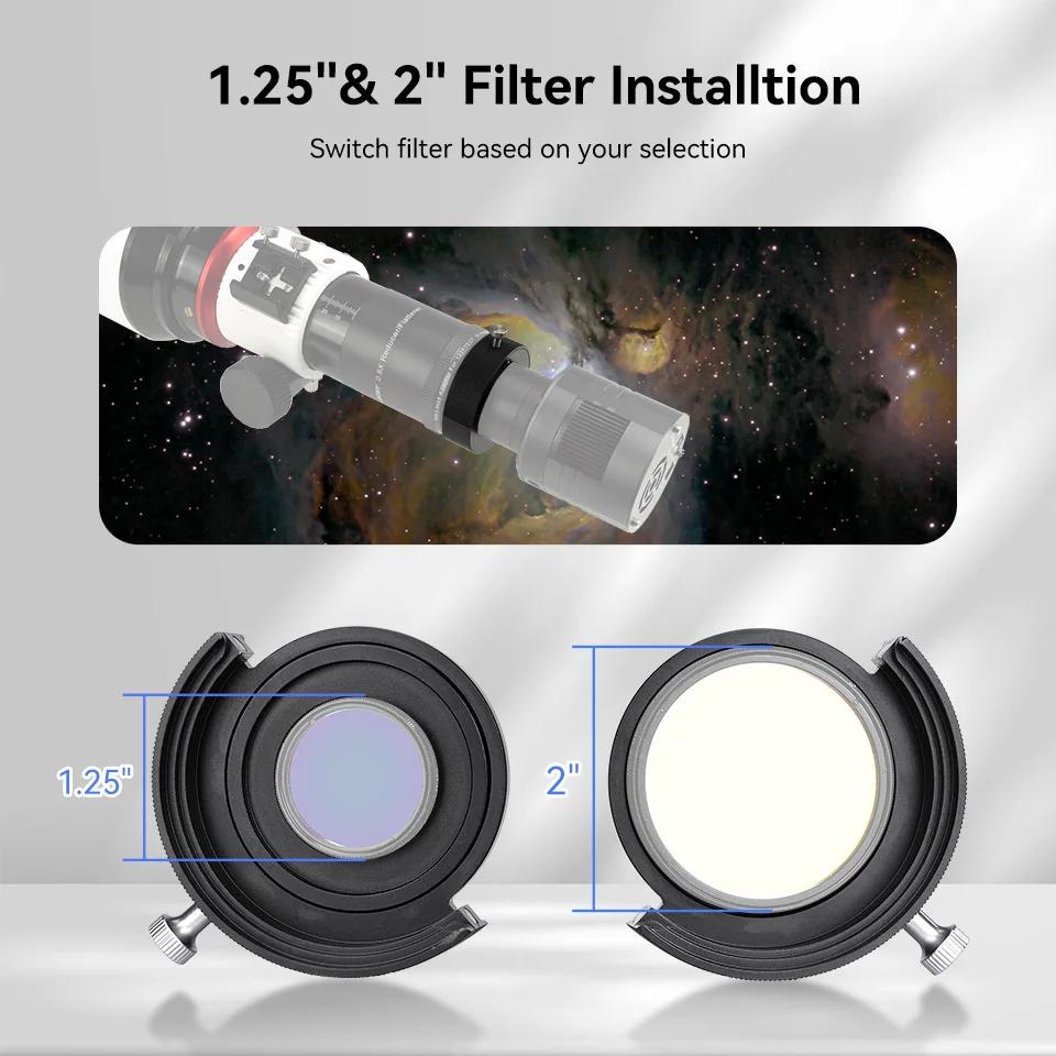 Svbony SV226 tiroir-filtre moulage intégré conception de fuite de lumière Nti avec support pour phot