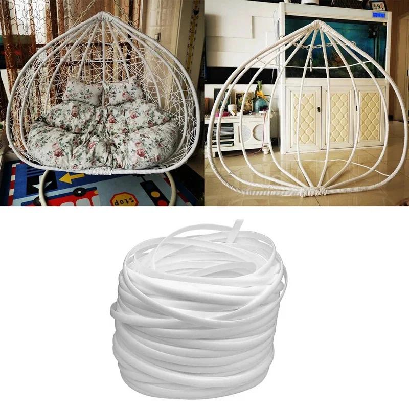 Rotin synthétique en plastique de 32M, 250g PE, tissage de rotin synthétique, matériel tricoté pour
