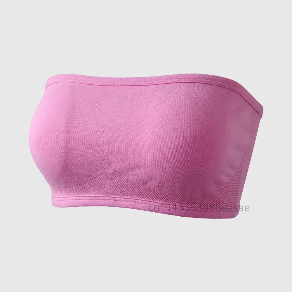 Impact Soutien-gorge de sport bandeau sans dos pour femme, haut court sans couture, effet push-up, p