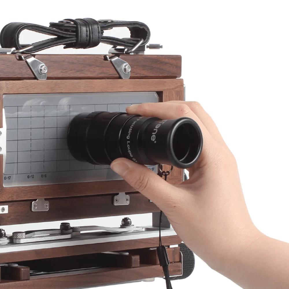 eTone 6x loupe verre dépoli loupe Focus écran viseur loupe pour 4x5 5x7 8X 10Grand format appareil p