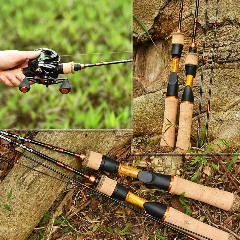KastKing Zephyr appât système Finesse UL filature coulée canne à pêche en Fiber de carbone 2 pièces