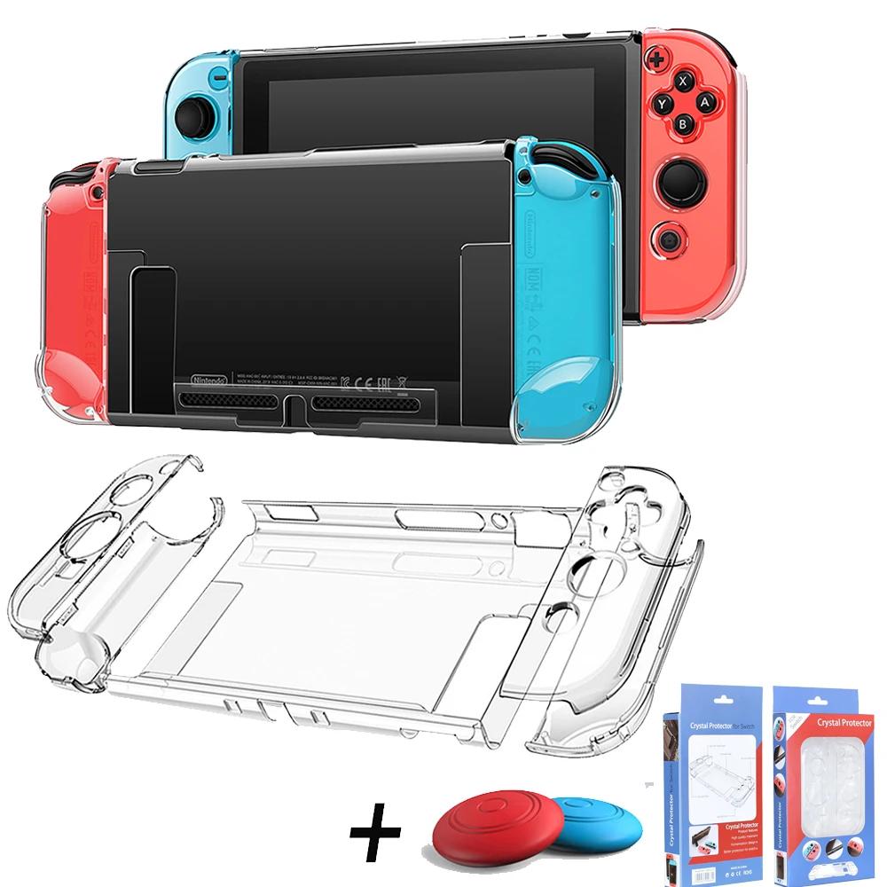 Étui rigide transparent acoplable pour Nintendo Switch 3 en 1, housse de protection pour Nintendo Sw