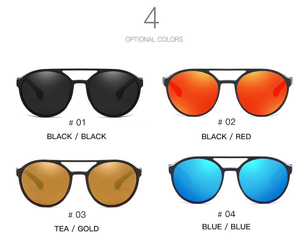 Nouvelles lunettes de soleil lunettes de conduite lunettes de soleil polarisées hommes femmes boîte