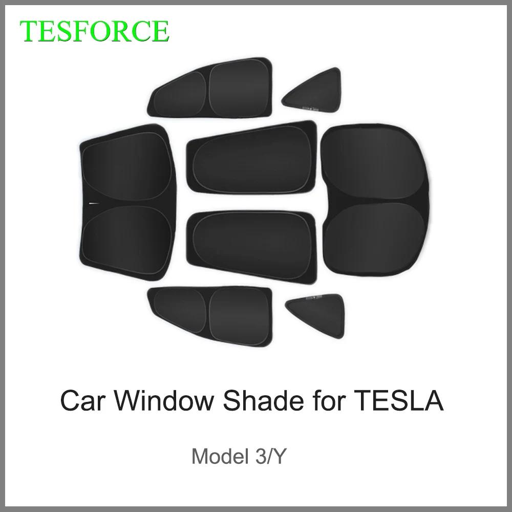 Pare-soleil de voiture pour Tesla modèle 3 Y 2017 – 2023, couverture de protection pour pare-brise,
