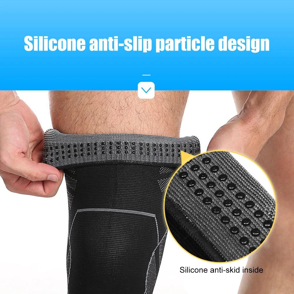 BraceTop 1 PC Manchons de jambe complets Manchons de jambe à compression longue Manchons de genou Pr