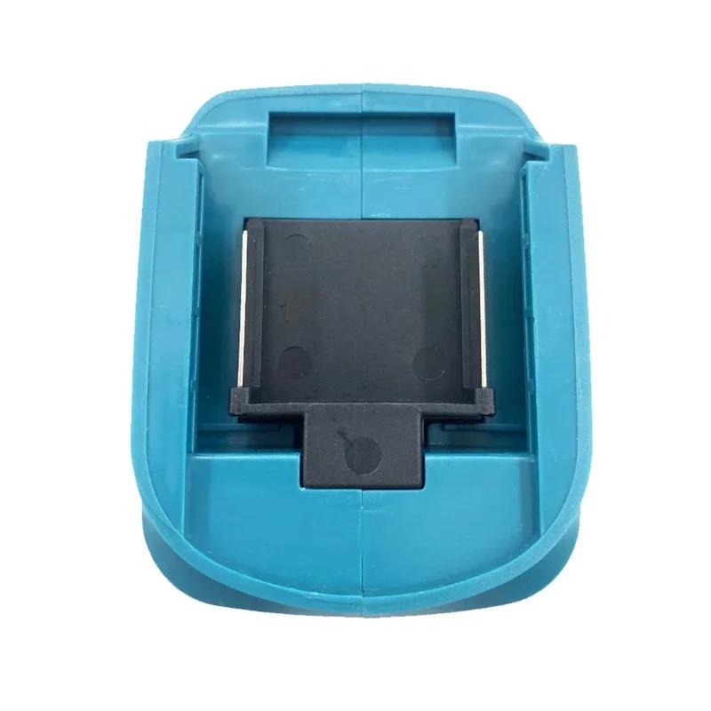 Pour Makita/HongSong/BoDa/FoGo 18V Li-ion batterie adaptateur avec lampe à LED lampe de poche double
