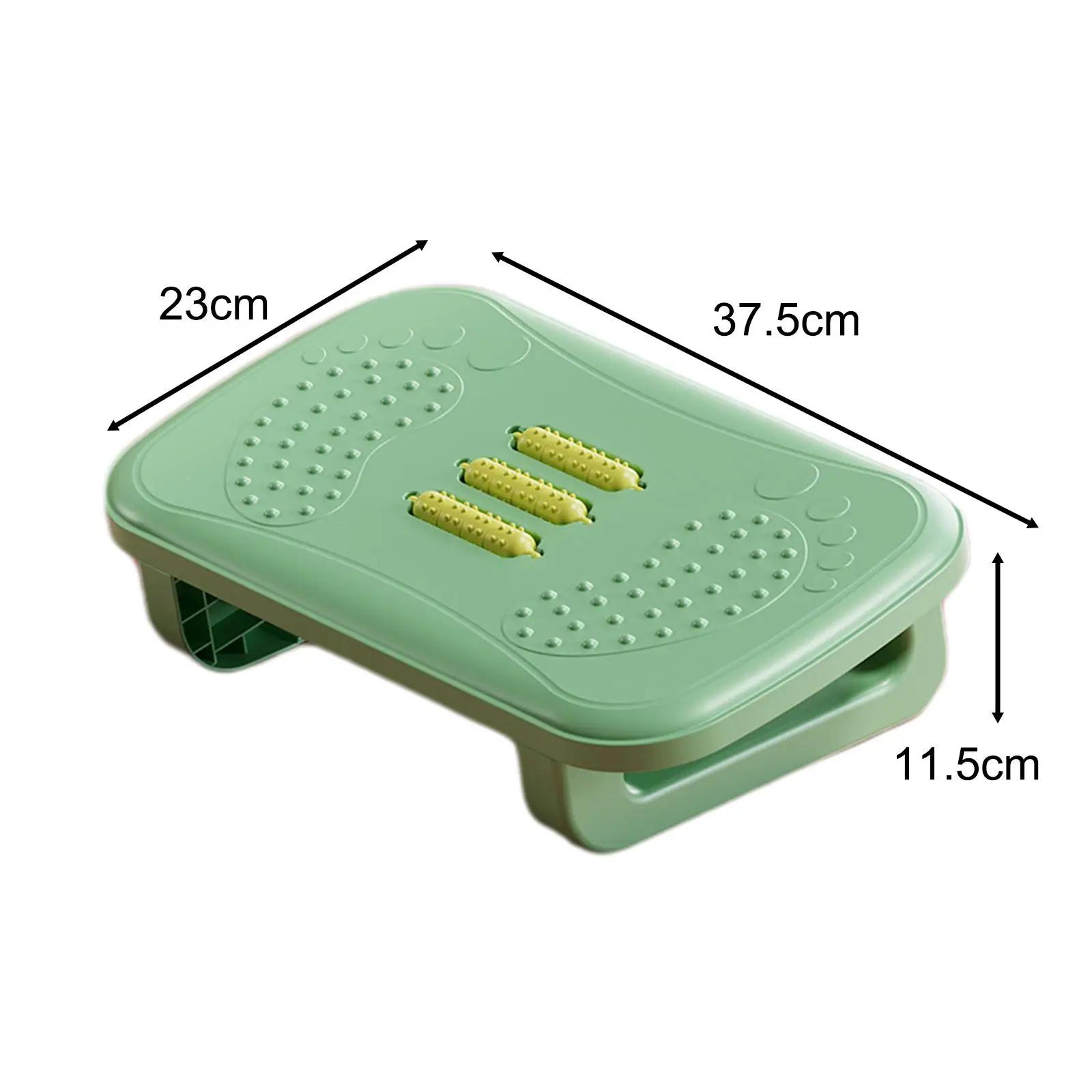 Repose-pieds sous le bureau repose-jambes avec rouleau Massage pied tabouret d'allaitement tabouret