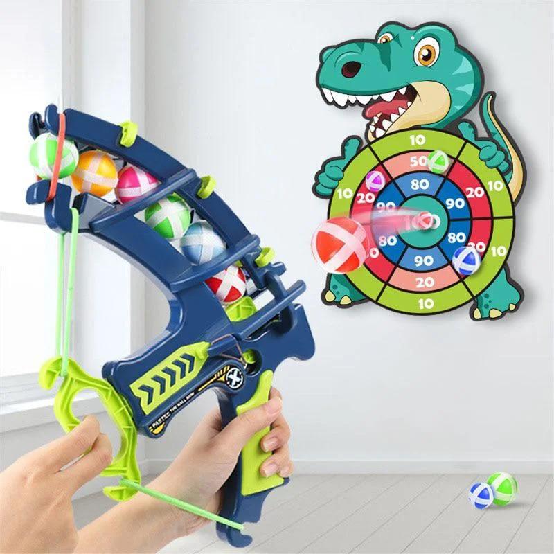 Cible de lance-pierre de sport Montessori pour enfants, jeu de fléchettes collantes, jeux de société
