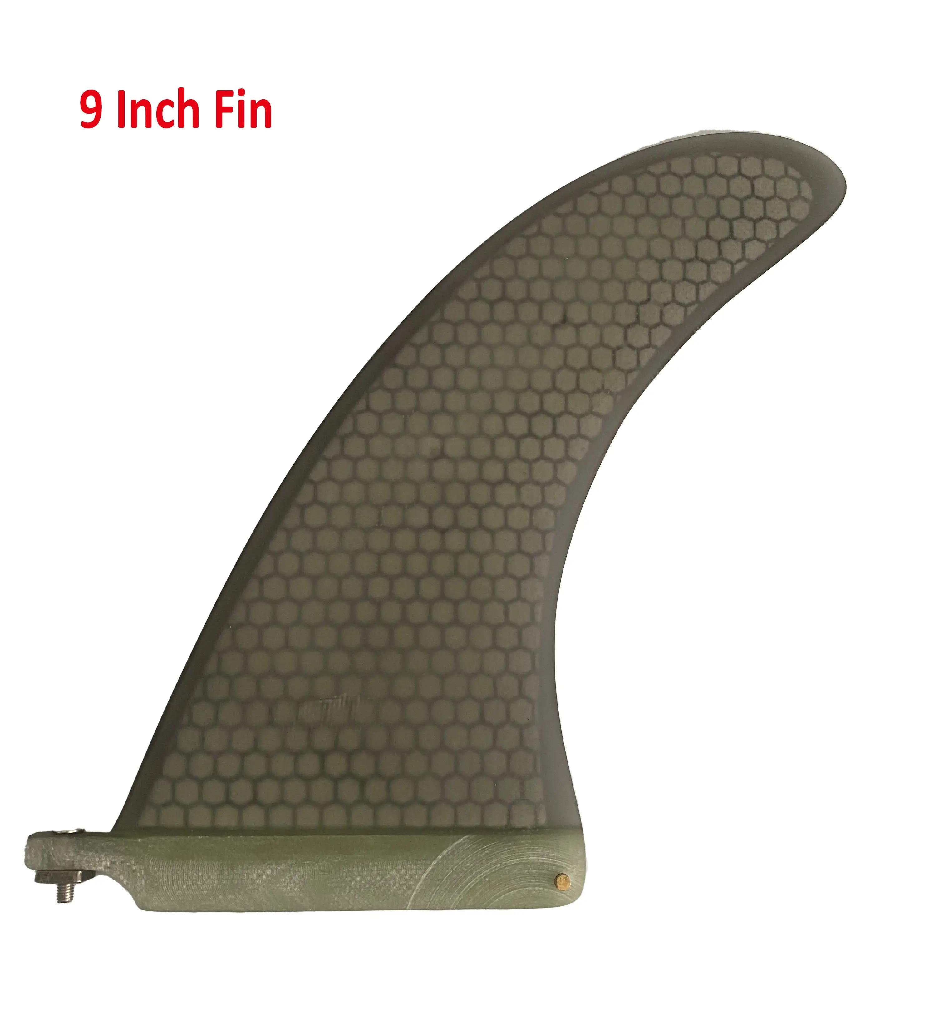 Aileron surf fibre de verre nid d'abeille 7 à 10 pouces - Pour longboard et planche de surf accessoires sport aquatique