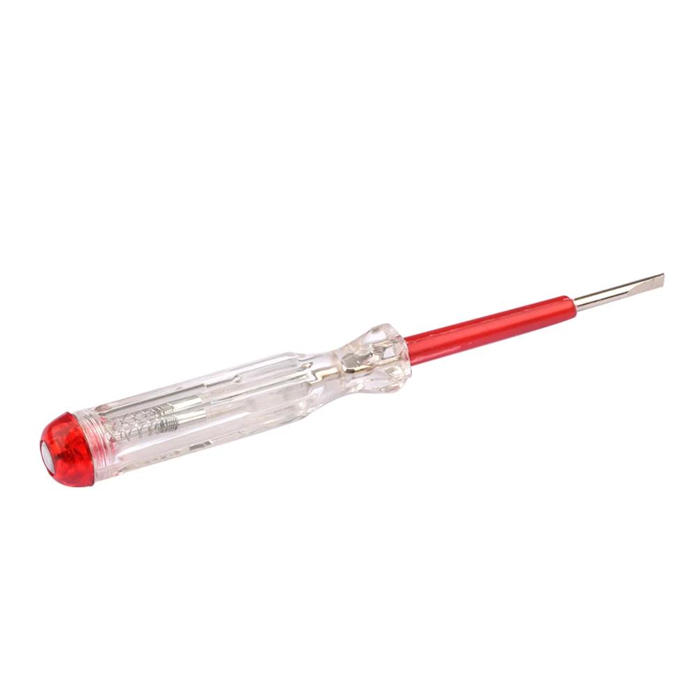 Stylo de test portable sans contact, tournevis plat, outil à main électrique, testeur de tension LED
