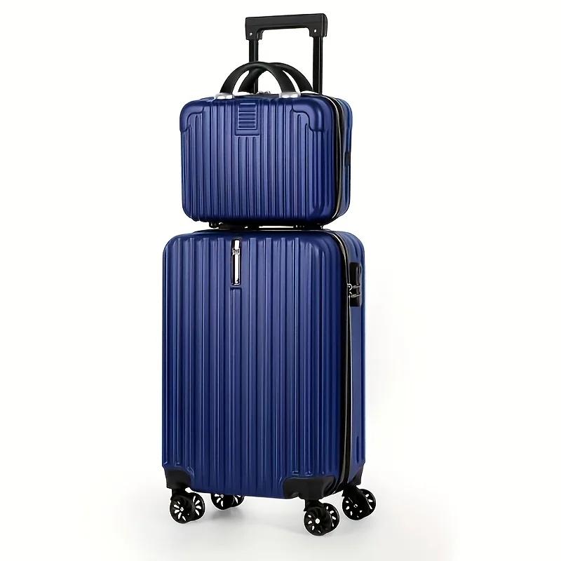 Ensemble de bagages 2 pièces comprenant un sac de voyage cabine, une valise de 20 pouces et un sac à